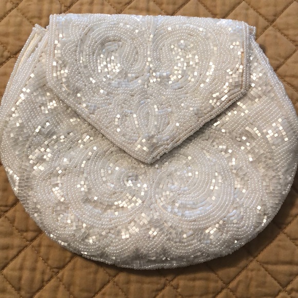 Vintage La Regale Hand-Beaded Evening Bag - Picture 10 of 13